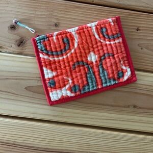 Brand new velvet, zip up bag